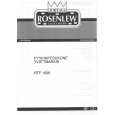 ROSENLEW RTF1500 Owners Manual ROSENLEW RTF1500 Owners Manual