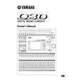 YAMAHA 03D Owners Manual YAMAHA 03D Owners Manual