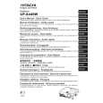 HITACHI CPX445W Owners Manual HITACHI CPX445W Owners Manual