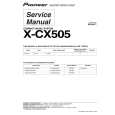 PIONEER X-CX505/NAXJ5 Service Manual PIONEER X-CX505/NAXJ5 Service Manual