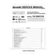 SHARP DVRW270S Service Manual SHARP DVRW270S Service Manual