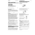 SONY WM-FX483 Owners Manual SONY WM-FX483 Owners Manual