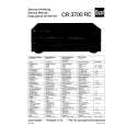 DUAL CR3700RC Service Manual DUAL CR3700RC Service Manual
