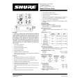 SHURE FP22 Owners Manual SHURE FP22 Owners Manual
