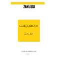 ZANUSSI ZDG324X Owners Manual ZANUSSI ZDG324X Owners Manual