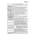 WHIRLPOOL AWZ 8216 Quick Start WHIRLPOOL AWZ 8216 Quick Start