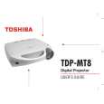 TOSHIBA TDP-MT8 Owners Manual TOSHIBA TDP-MT8 Owners Manual