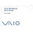 SONY PCG-FX209K VAIO Owners Manual SONY PCG-FX209K VAIO Owners Manual