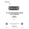WHIRLPOOL FGP310VL1 Parts Catalog WHIRLPOOL FGP310VL1 Parts Catalog