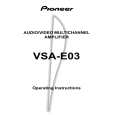 PIONEER VSA-E03 Owners Manual PIONEER VSA-E03 Owners Manual