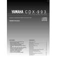 YAMAHA CDX-993 Owners Manual YAMAHA CDX-993 Owners Manual