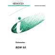 TRICITY BENDIX BDW60 Owners Manual TRICITY BENDIX BDW60 Owners Manual