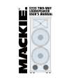 MACKIE S225 Owners Manual MACKIE S225 Owners Manual