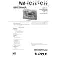 SONY WMFX477 Service Manual SONY WMFX477 Service Manual