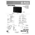 SONY XSPL55 Service Manual SONY XSPL55 Service Manual