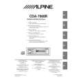 ALPINE CDA7969R Owners Manual ALPINE CDA7969R Owners Manual