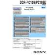 SONY DCRPC109 Service Manual SONY DCRPC109 Service Manual