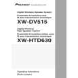PIONEER XW-DV515/MYXJ Owners Manual PIONEER XW-DV515/MYXJ Owners Manual
