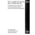 AEG LAV600W Owners Manual AEG LAV600W Owners Manual