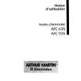 ARTHUR MARTIN ELECTROLUX AFC935N Owners Manual ARTHUR MARTIN ELECTROLUX AFC935N Owners Manual