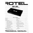 ROTEL RD20 Service Manual ROTEL RD20 Service Manual