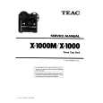 TEAC X1000M Service Manual TEAC X1000M Service Manual