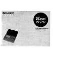 SHARP ZQ2700 Owners Manual SHARP ZQ2700 Owners Manual