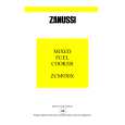 AEG ZCM930X Owners Manual AEG ZCM930X Owners Manual