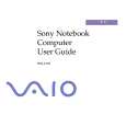 SONY PCG-C1VE VAIO Owners Manual SONY PCG-C1VE VAIO Owners Manual