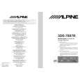 ALPINE 3DE7887R Owners Manual ALPINE 3DE7887R Owners Manual