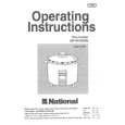 PANASONIC SRW10SXN Owners Manual PANASONIC SRW10SXN Owners Manual