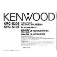 KENWOOD KRCS105 Owners Manual KENWOOD KRCS105 Owners Manual