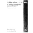 AEG 7210E-B Owners Manual AEG 7210E-B Owners Manual