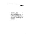 ZANUSSI ZW418 Owners Manual ZANUSSI ZW418 Owners Manual