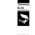 TECHNICS SL-Q3 Owners Manual TECHNICS SL-Q3 Owners Manual