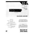 SONY EZ2 Service Manual SONY EZ2 Service Manual