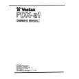 VESTAX PDX-A1 Owners Manual VESTAX PDX-A1 Owners Manual