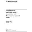 ELECTROLUX EOB4750X Owners Manual ELECTROLUX EOB4750X Owners Manual