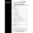 ROLAND PT-2000 Owners Manual ROLAND PT-2000 Owners Manual