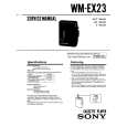 SONY WM-EX23 Service Manual SONY WM-EX23 Service Manual