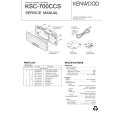 KENWOOD KSC700CCS Service Manual KENWOOD KSC700CCS Service Manual