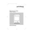 PRIVILEG 437.744 6/10500 Owners Manual PRIVILEG 437.744 6/10500 Owners Manual