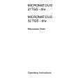 AEG MCDUO21TGS-D/GB Owners Manual AEG MCDUO21TGS-D/GB Owners Manual