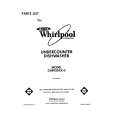 WHIRLPOOL DU8920XX0 Parts Catalog WHIRLPOOL DU8920XX0 Parts Catalog