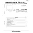 SHARP LC-20VM2E Service Manual SHARP LC-20VM2E Service Manual
