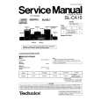 TECHNICS SLCA10 Service Manual TECHNICS SLCA10 Service Manual