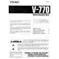 TEAC V770 Owners Manual TEAC V770 Owners Manual