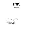 ETNA ENFI8517ZT/E04 Owners Manual ETNA ENFI8517ZT/E04 Owners Manual