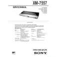 SONY XM7557 Service Manual SONY XM7557 Service Manual