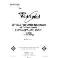 WHIRLPOOL SF3004SRW5 Parts Catalog WHIRLPOOL SF3004SRW5 Parts Catalog